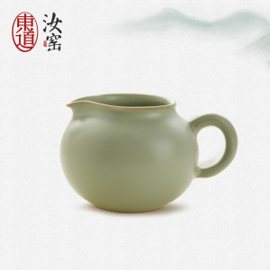 东道汝窑功夫茶具套装轻奢高档泡茶壶茶具套装热销榜吉祥茶海粉青