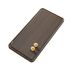 电木茶盘实木茶台整块家用现代简约茶盘排水式干泡茶台小型办公室