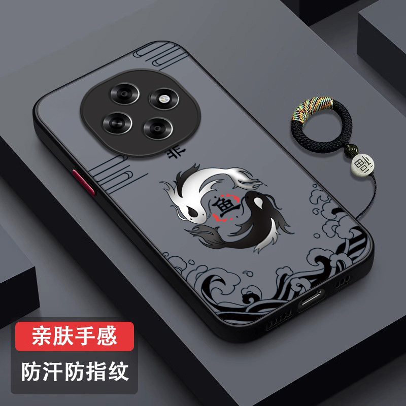 子非鱼适用oppoA6pro手机壳a6gt肤感微磨砂防指纹保护套镜头全包防摔opp0a6i创意男女a6pro个性指环外壳潮牌