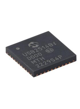 原装正品 USB2514B-I/M2 SQFN-36 4端口USB 2.0集线器控制器芯片