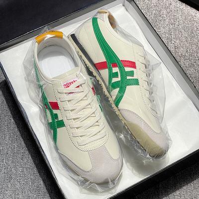 莆田平替鬼家巴斯光年德训鞋男女款夏季休闲tiger情侣运动板鞋潮