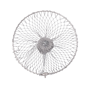 大力马网兜实心抄网头加粗不锈钢可折叠捞鱼网鱼巨物网放挂钩通用