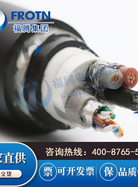 船用铠装复合电缆CJPF96/SC 超五类网线+电源线3*0.75