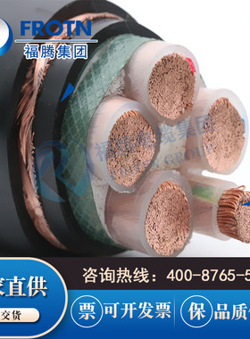 阻燃屏蔽软电缆ZA-YJVRP 4*16+1*10