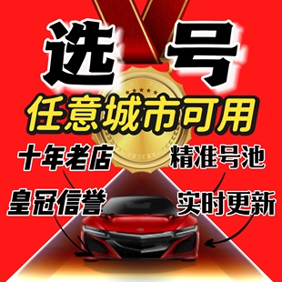 全国新汽车自编车牌自选12123是否被占用查询重号网上选号数据库