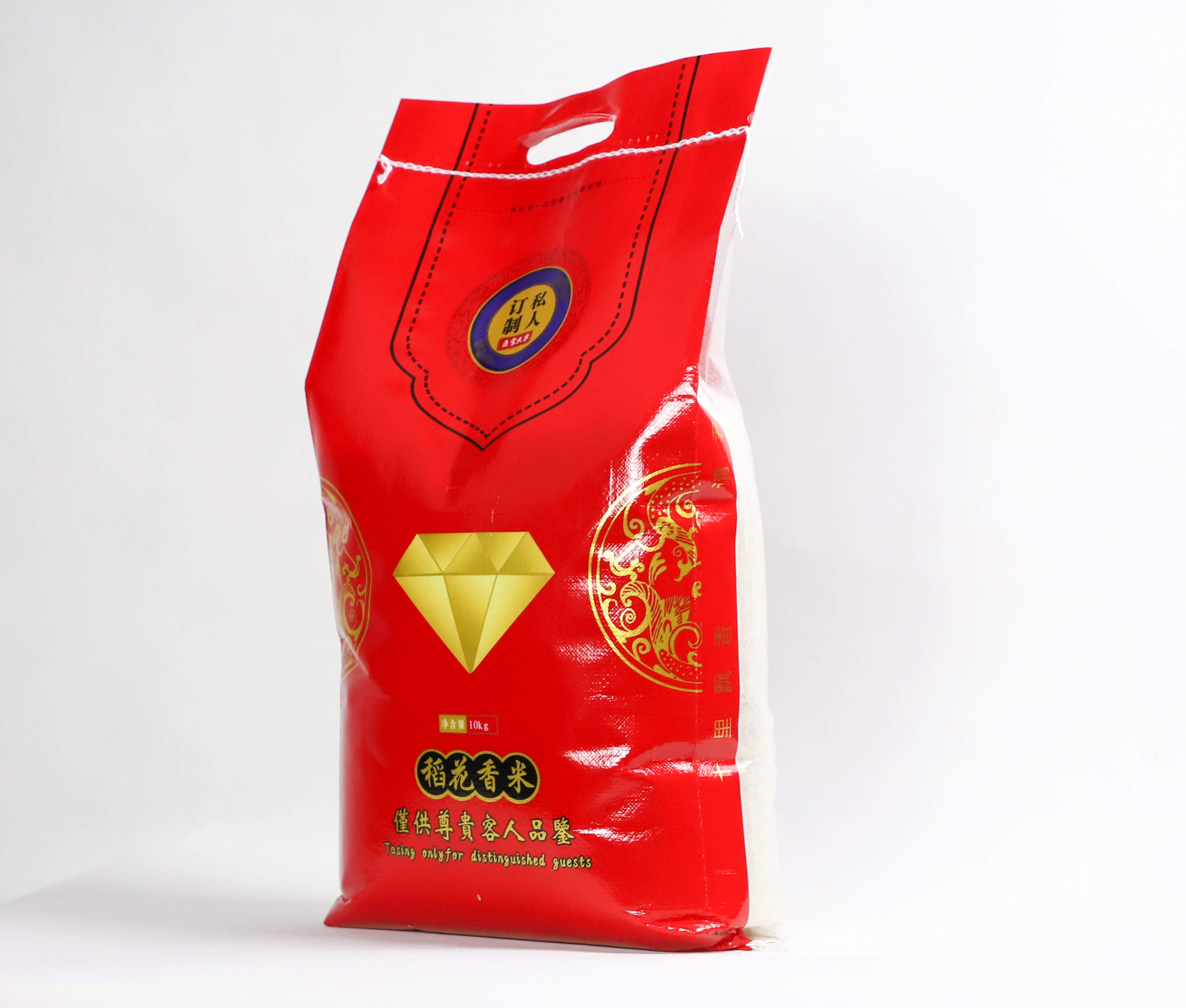 2023五常大米稻花香米10kg大米新米东北大米香米包邮红色编织袋装
