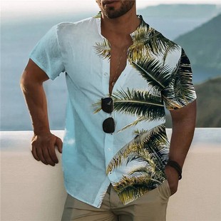 5xl Short Sleeve Fashion Tops Tee Shirt Men Blouse
