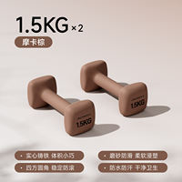 Dumbbell fitness equipment for women at home, small strength training equipment for women, 2kg and 3kg pairs, solid cast iron for slimming the belly thumbnail 7
