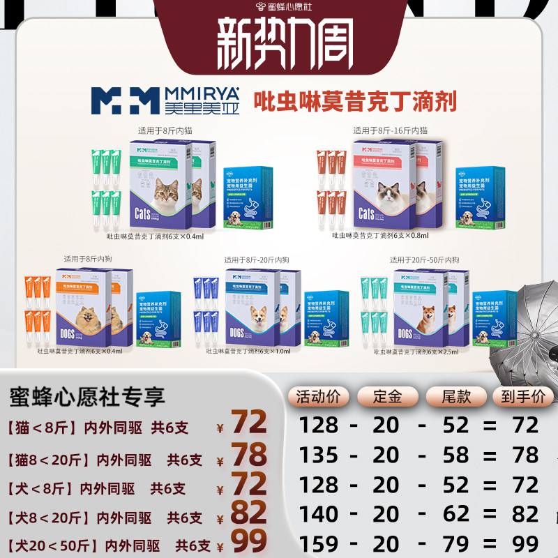 除耳螨宠物驱虫药体内外