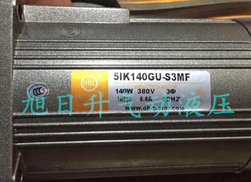 原装OHL电机 OHL MOTOR调速马达5IK140GU-S3MF INDUCTION MOTOR