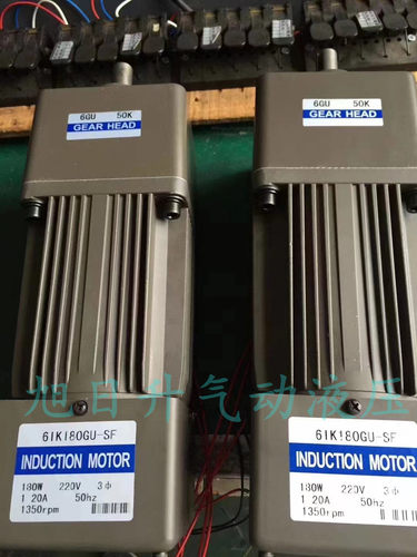 INDUCTION调速电机6IK180GU-SF GEAR HEAD减速箱6GU50K全新