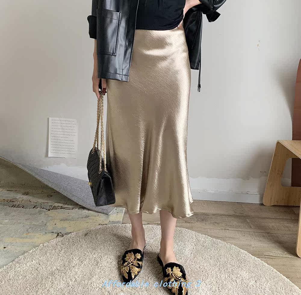 for Women Satin Silk Sexy Skirts Ladies Elegant A-line Shinyin the Women's clothing/Boutique , Skirts  category - from Buy2taobao.com to provide professional Taobao agent buy service