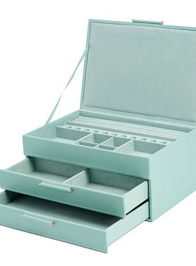 英国WOLF SOPHIA首饰盒项链吊坠串饰饰品耳环手链手镯戒指收纳盒