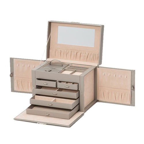 英国WOLF中号首饰盒带锁