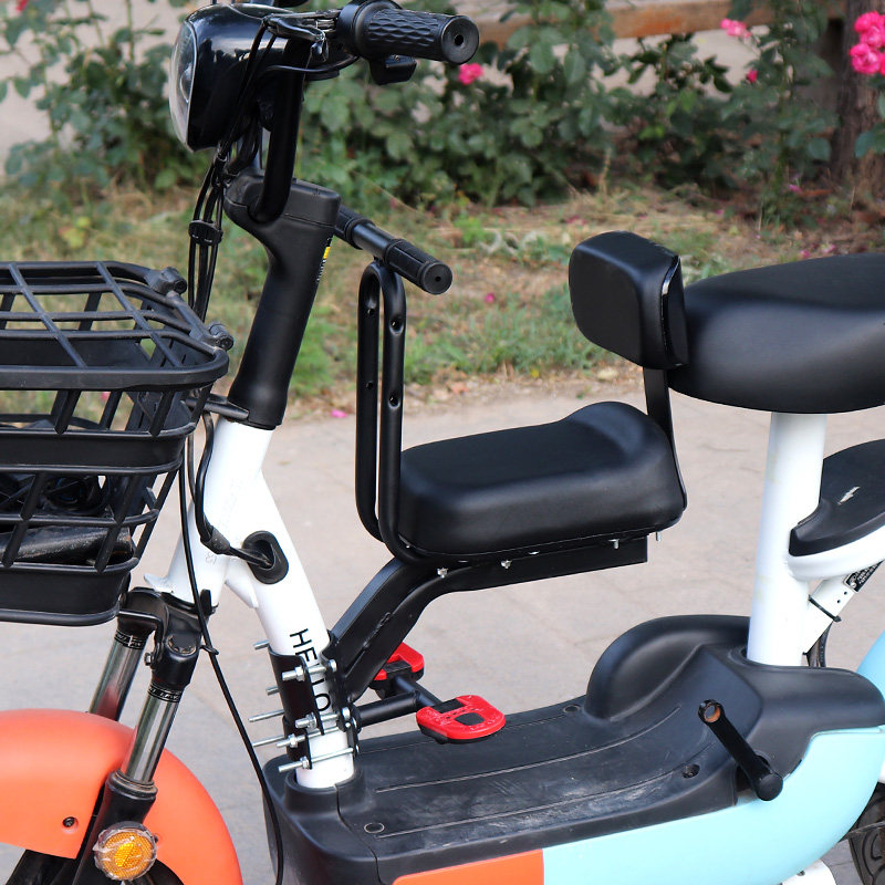 电动车小坐凳通用婴儿童宝宝座椅前置小空间小型摩托车电摩座椅凳