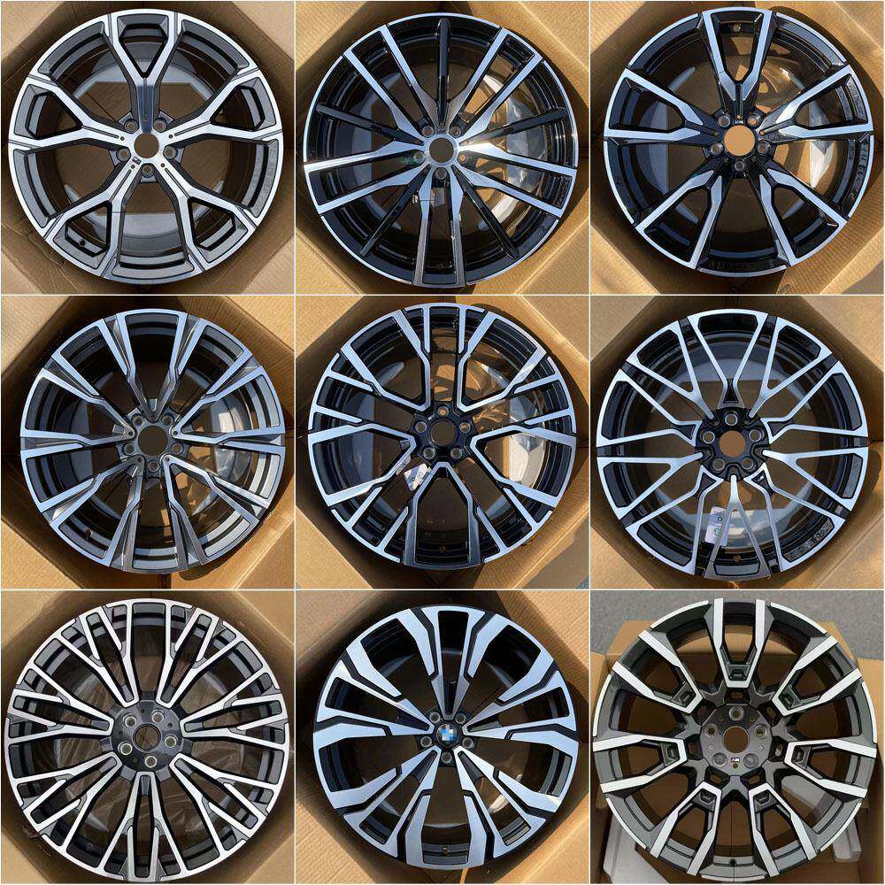 19/20/21/22/23寸锻造轮毂适配宝马X5X6X7改装锻造轮毂5*120*112