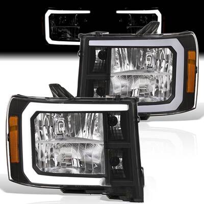 适用于GMCSIERRA2007200920112013美规大灯汽车头灯