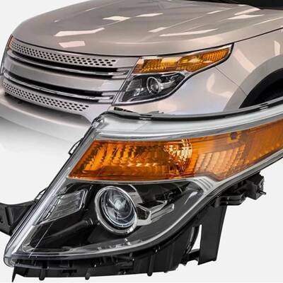 适用于2011款福特FordExplorer美版大灯前照灯BB5Z13008N