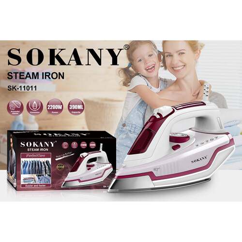 出口SOKANY11011电熨斗家用多功能蒸汽熨斗插电STEAM IRON