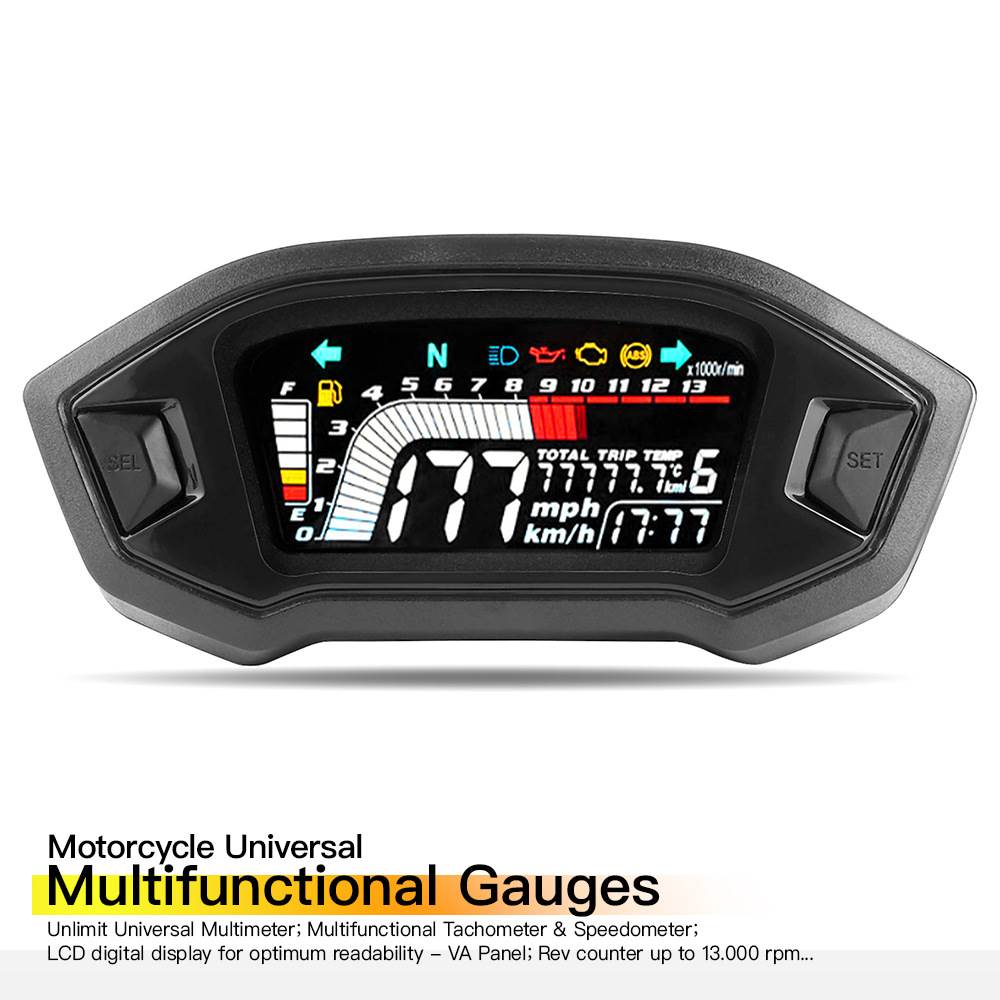 适用本田GROM MSX125 小猴子摩托车LCD液晶屏数字VA面板改装仪表