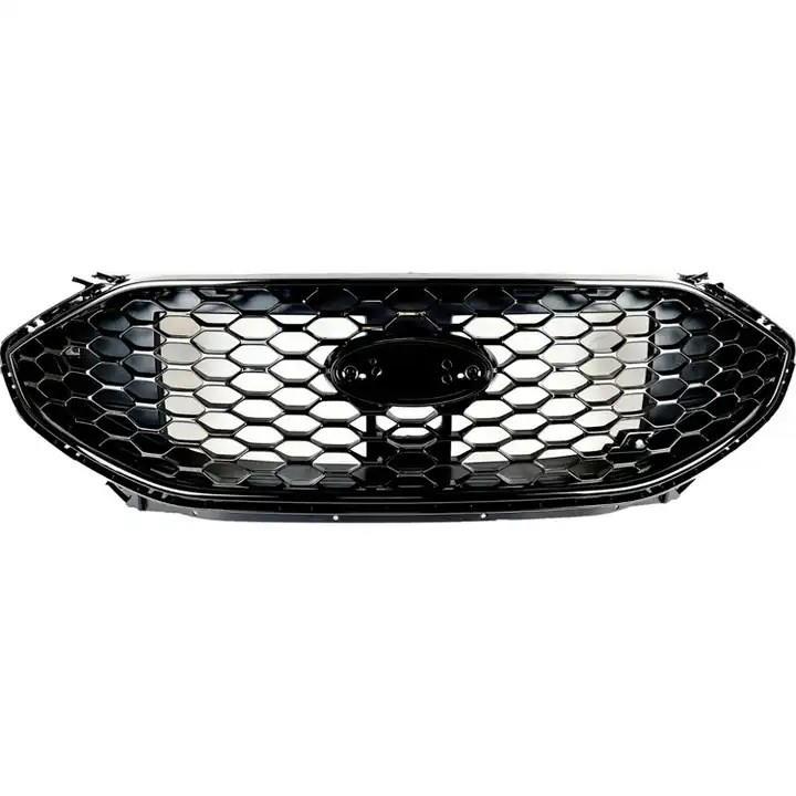 适用于福特Edge2019-2022款前保险杠运动ST烤漆中网KT4Z-8200-BA