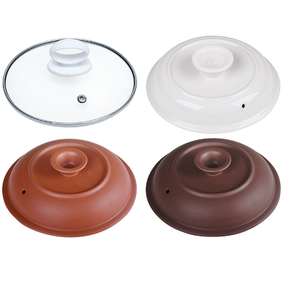 适配九阳陶瓷紫砂锅煲汤煮粥电炖锅煎药壶中药罐通用玻璃盖子配件