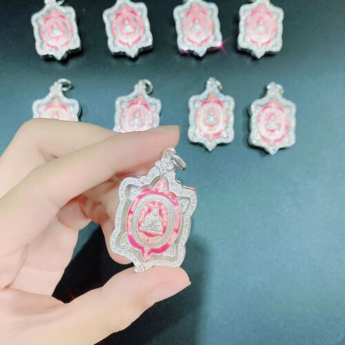 图泰缘手链特色新款上市其他泰国牌2562纯银镶钻龟2537吊坠项链