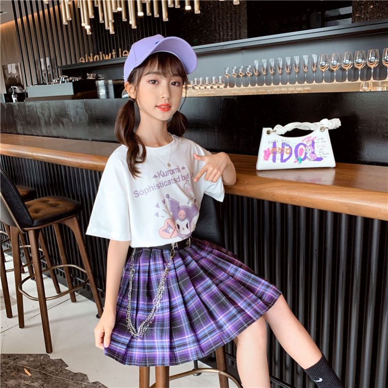 库洛米裙子女童秋季夏生日女孩