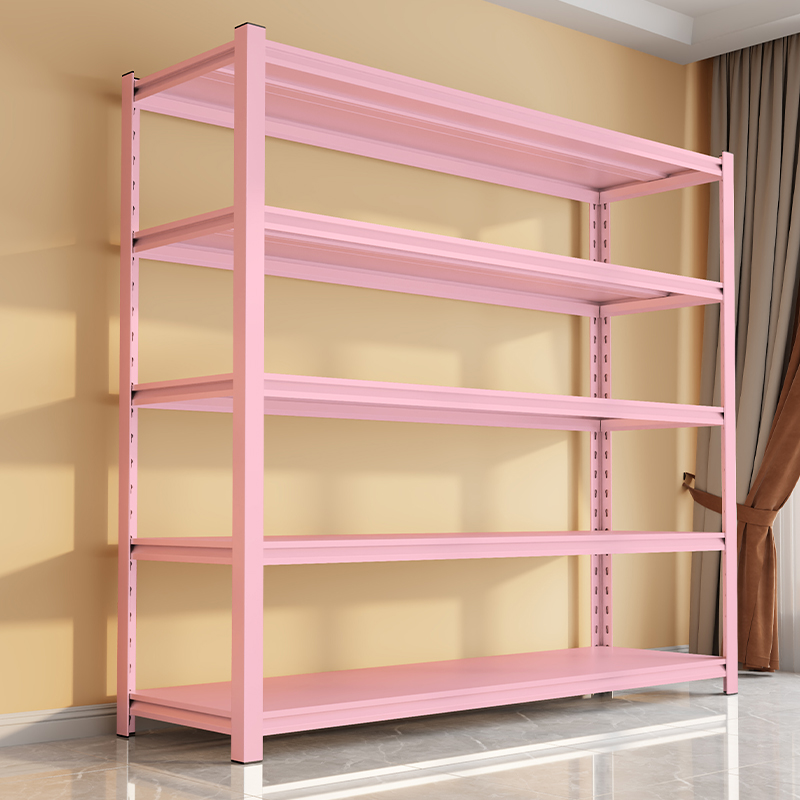 家用置物架多层落地收纳层架客厅书架杂物间整理架地下室置物架货
