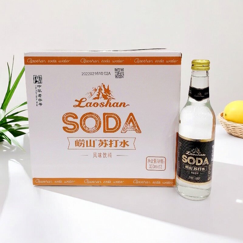 崂山苏打水330mlX24瓶