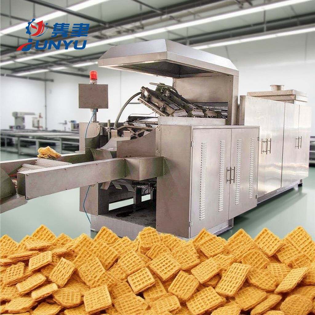 全套海盐芝士黑糖珍珠生椰拿铁咸蛋黄味威化饼干设备上海隽聿