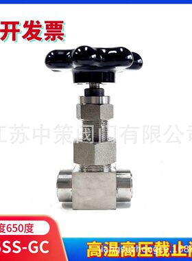 GYT-600G-316SS-GC高压阀_316SS-GQ-316SSGN高温高压截止阀不锈钢