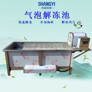 冻盘气泡解冻池商用气浪化冻槽冻品恒温槽小型机冻品解冻设备