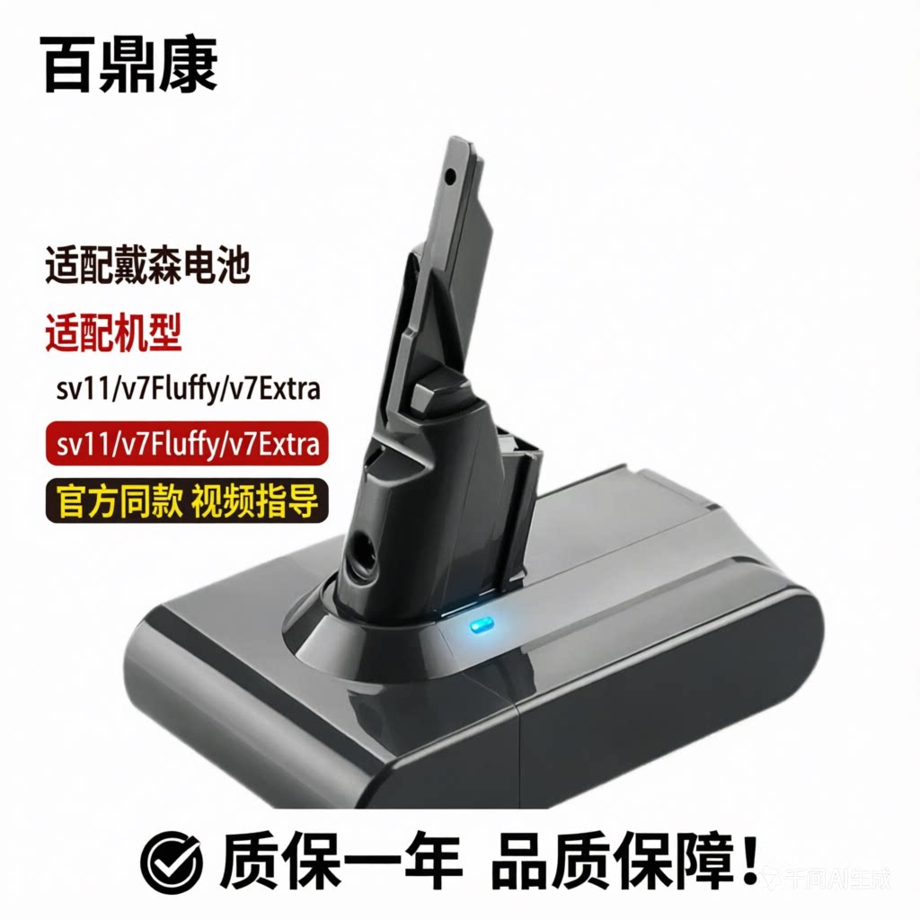 适配戴森吸尘器电池更换