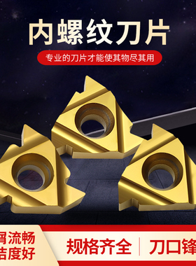 螺纹牙刀片数控车刀粒内螺纹内孔车丝刀片11IR 16IR 22IR车床刀具