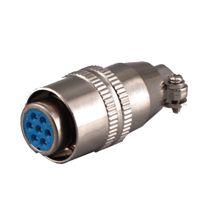 航空插头航空方插座XS12K4P-2芯3芯4芯5芯6芯7芯孔针连接器12mm