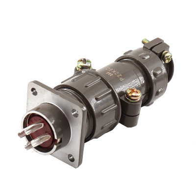 正反装直弯头航空插头座P20J6Q/S P20K6Q/S4芯25AP20K/J6A连接器