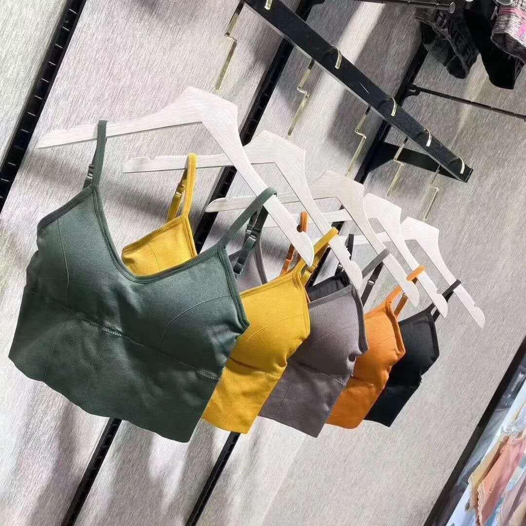 网红卡同款U型美背运动心