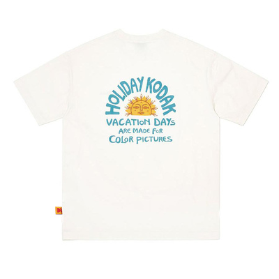 Kodak柯达新款纯棉T恤圆领短袖百搭潮牌上衣