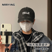 棒球帽男士 加大加深顶鸭舌帽男生秋季 2025新款 帽子男款 潮牌个性 帽