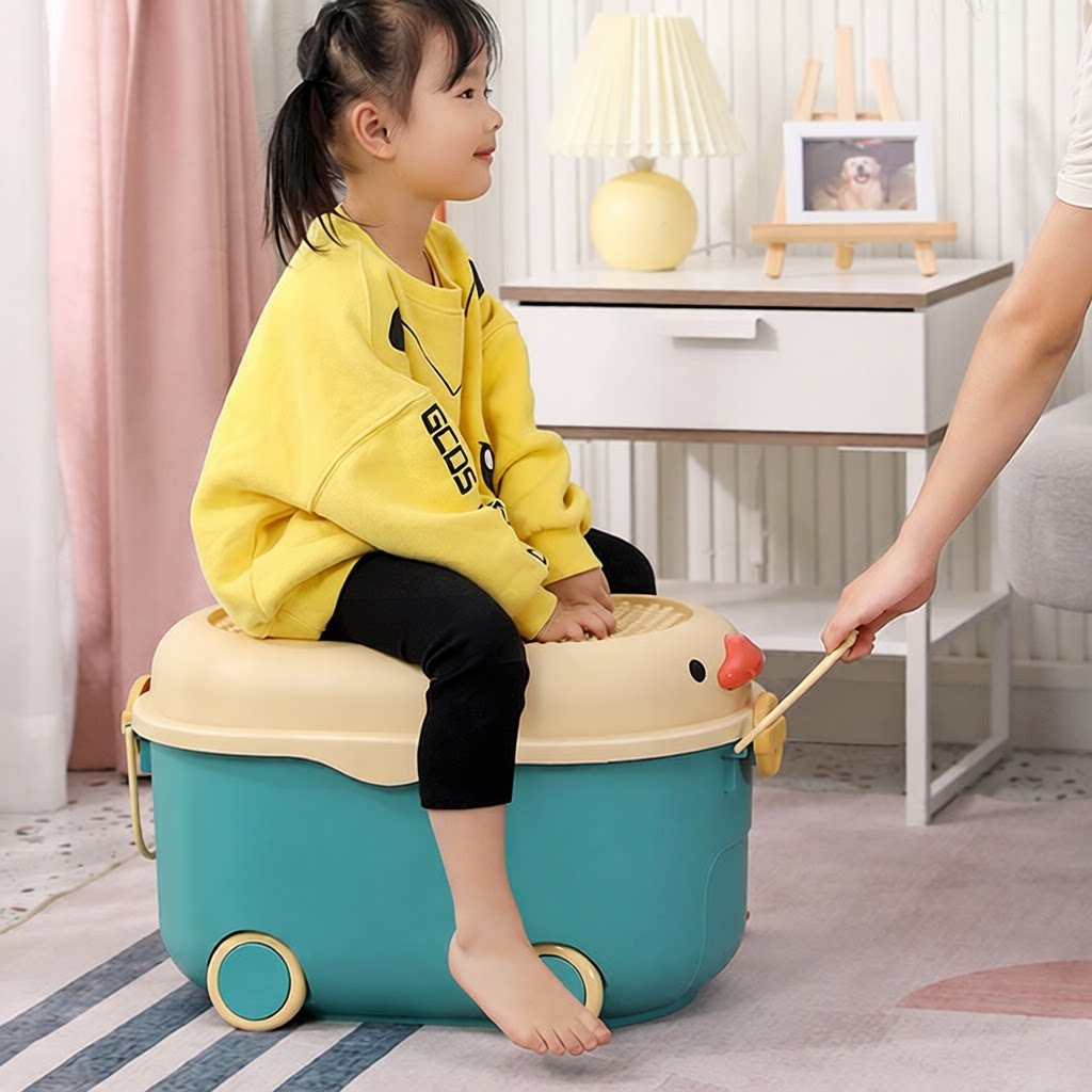 儿童玩具零食衣服大容量收纳箱