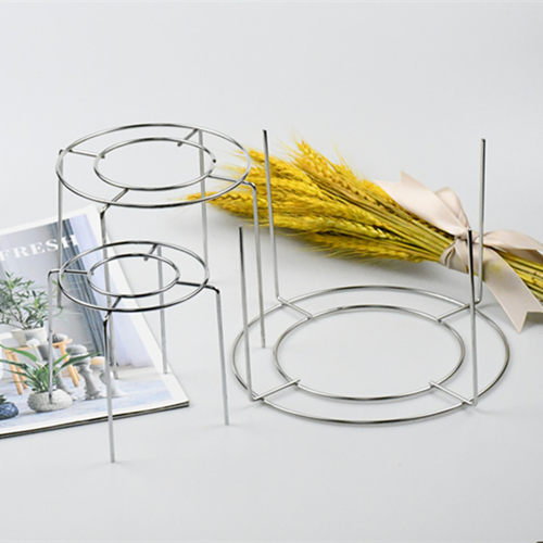 蛋糕胚蛋糕凉架戚风冷却倒扣架不锈钢圆形套装凉架蛋糕叉蛋糕架