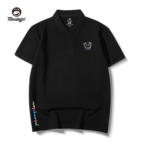 加大码polo短袖翻领纯棉夏季