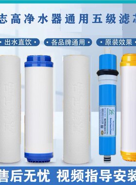 适用于小霸王志高净水器通用滤芯CG-RO-HR101/T580反渗透RO膜10寸