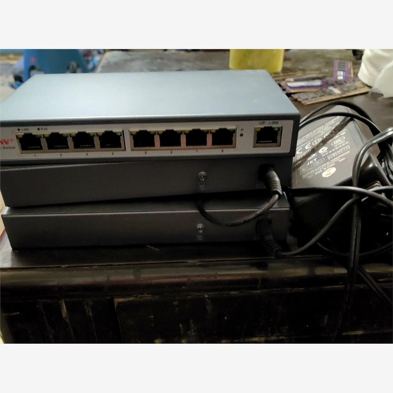 全新/二手ONV H31008P交换机，标准POE，8口，有8个。，议价商品