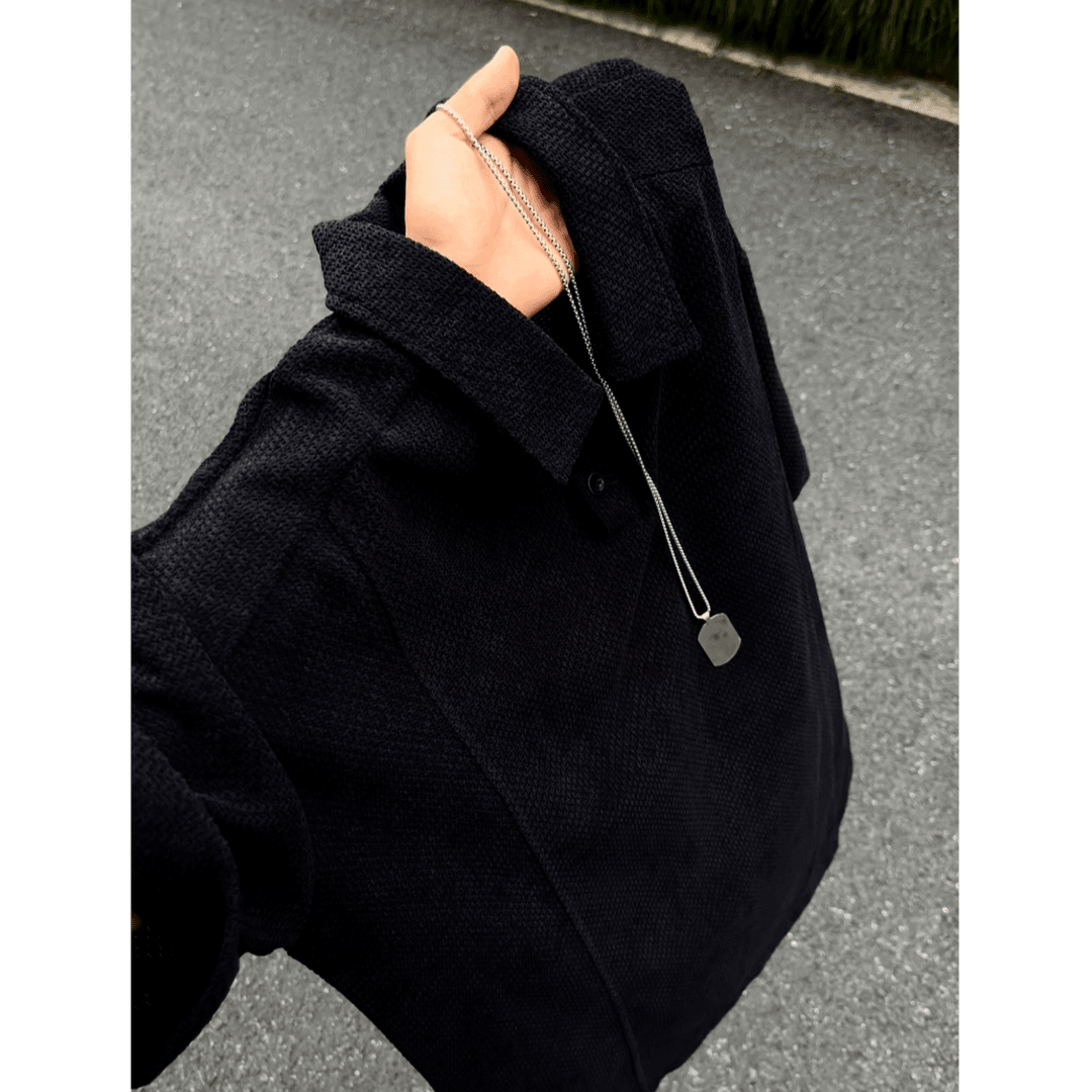 黑色polo衫短袖男女款2026新款夏季翻领t恤宽松大码半袖上衣服