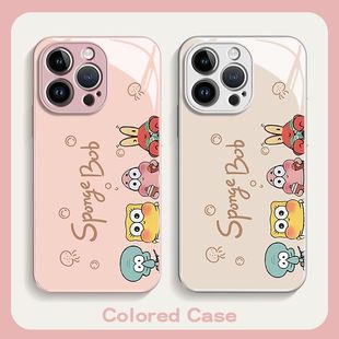 k9情侣a2防摔a1活力版 a58卡通k10 findx6全包a3pro a97钢化波浪a93 海绵宝宝适用opporeno11手机壳1加ACE3新款