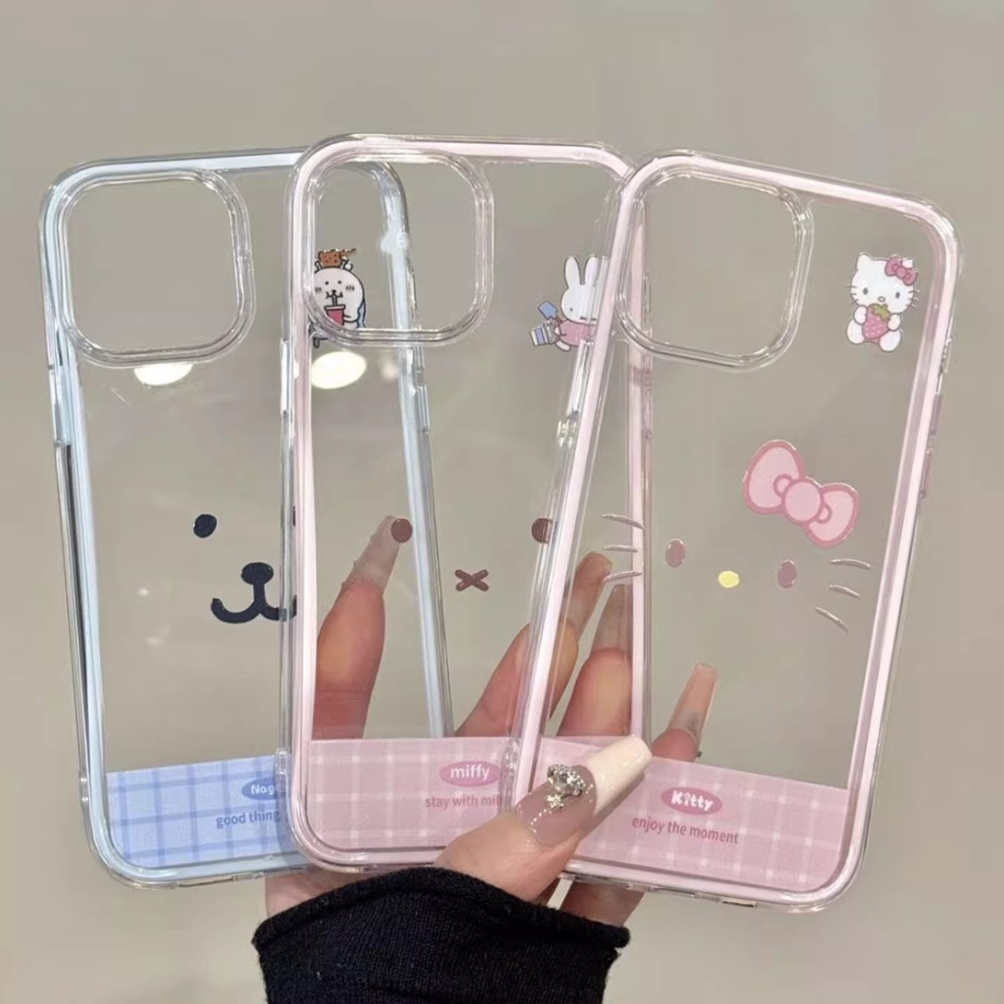 轻松熊米菲兔适用苹果16手机壳