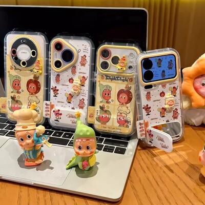 星星人标签支架适用苹果17手机壳