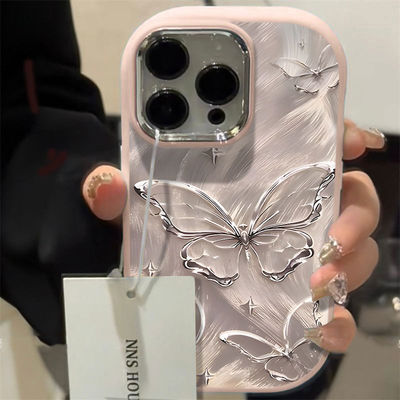 羽纱蝴蝶适用OPPPOreno11手机壳